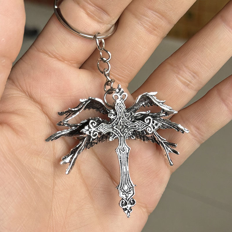 Wholesale Vintage Seraph Cross Necklace